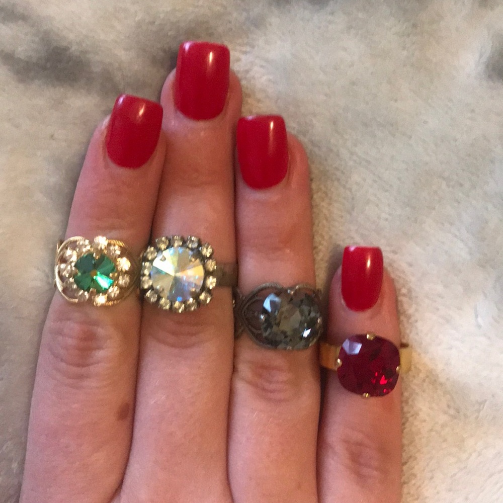 Swarovski Crystal Ring Bindle